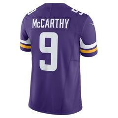 J.J. McCarthy Minnesota Vikings Vapor F.U.S.E. Limited Jersey - Purple - Nike