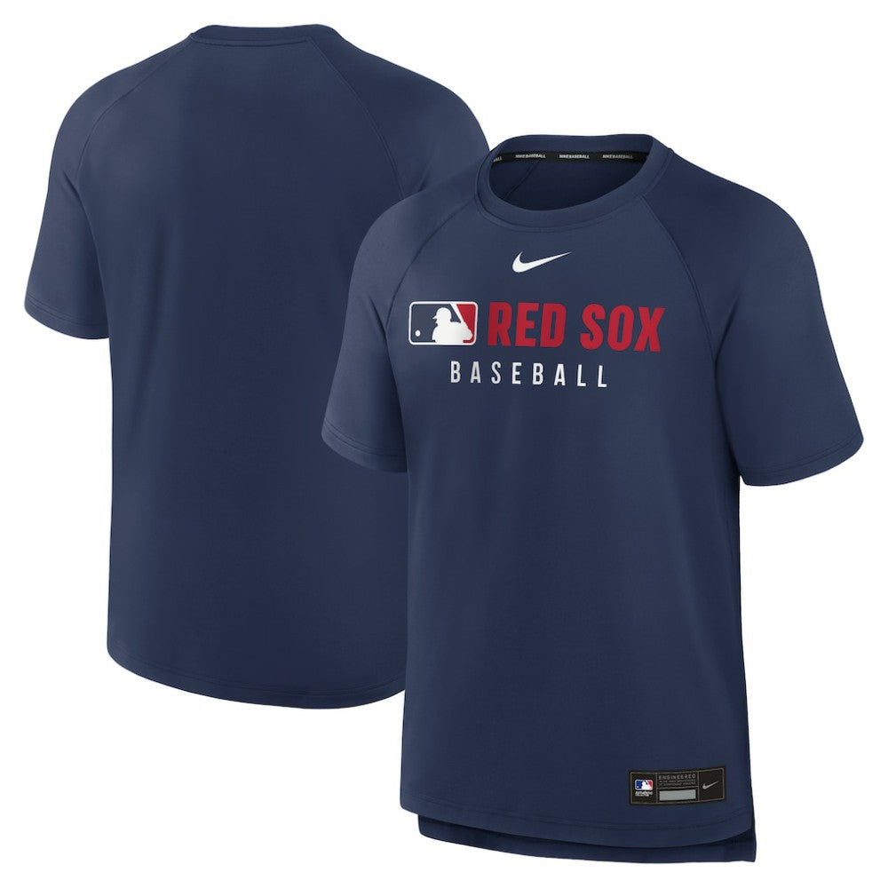 Boston Red Sox Nike Authentic Collection Pregame Raglan Dri-FIT T-Shirt Discount