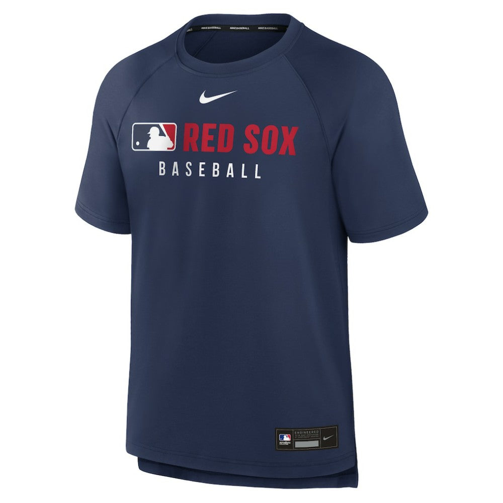 Boston Red Sox Nike Authentic Collection Pregame Raglan Dri-FIT T-Shirt Discount