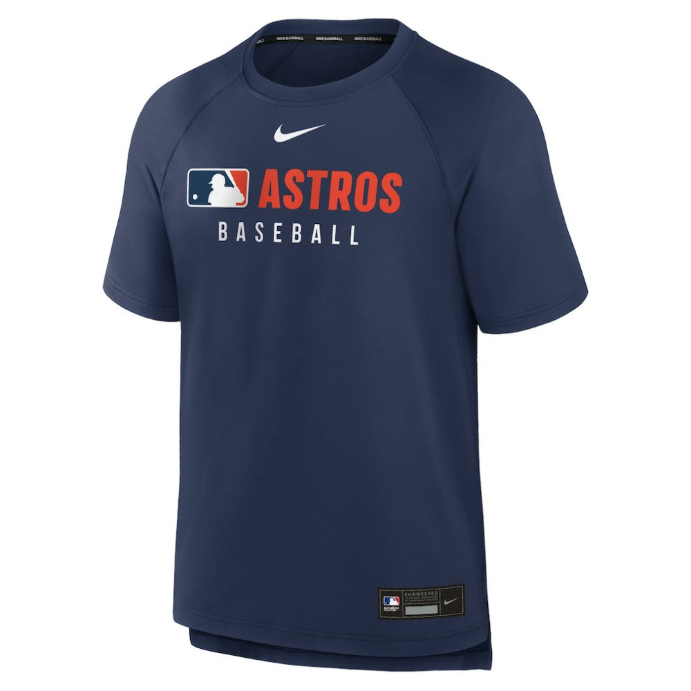 Houston Astros Nike Authentic Collection Pregame Raglan Dri-FIT T-Shirt Outlet