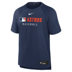 Houston Astros Nike Authentic Collection Pregame Raglan Dri-FIT T-Shirt Outlet