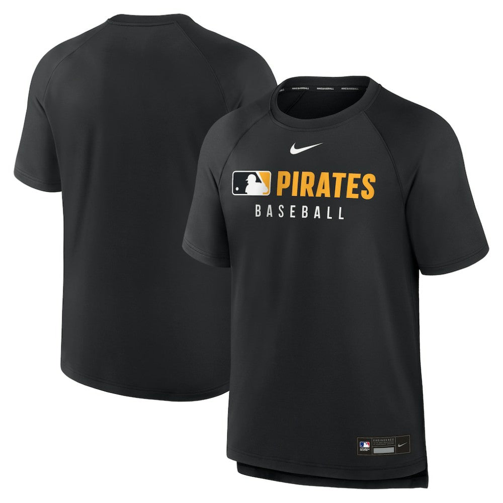 Pittsburgh Pirates Nike Authentic Collection Pregame Raglan Dri-FIT T-Shirt Near Me