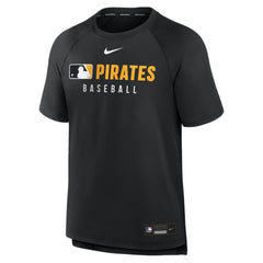 Pittsburgh Pirates Nike Authentic Collection Pregame Raglan Dri-FIT T-Shirt Near Me