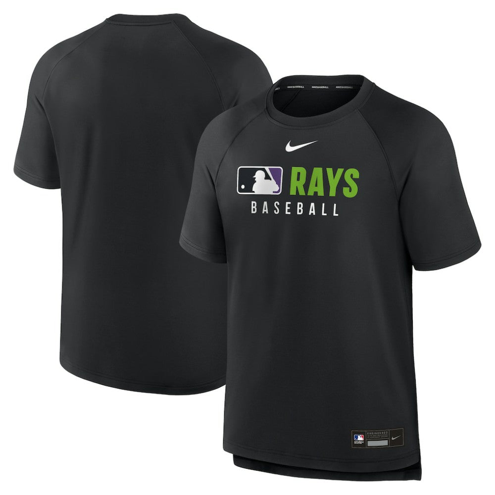 Tampa Bay Rays Nike Authentic Collection Pregame Raglan Dri-FIT T-Shirt Online