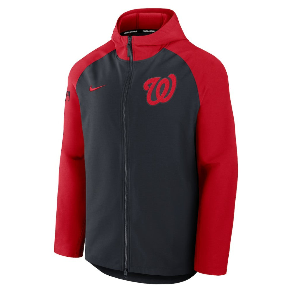 Washington Nationals Nike Authentic Collection Raglan Performance Full-Zip Jacket for sale