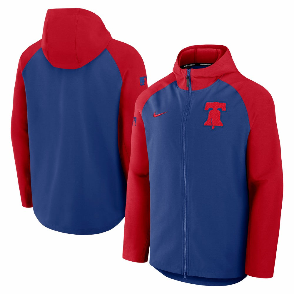 Philadelphia Phillies Nike Authentic Collection Raglan Performance Full-Zip Jacket Near Me