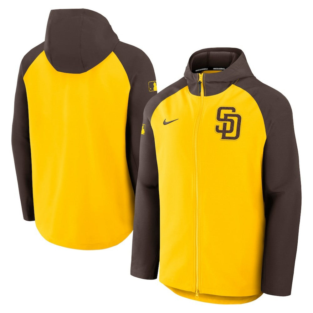 San Diego Padres Nike Authentic Collection Raglan Performance Full-Zip Jacket for sale