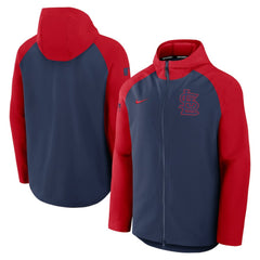 St. Louis Cardinals Nike Authentic Collection Raglan Performance Full-Zip Jacket for sale