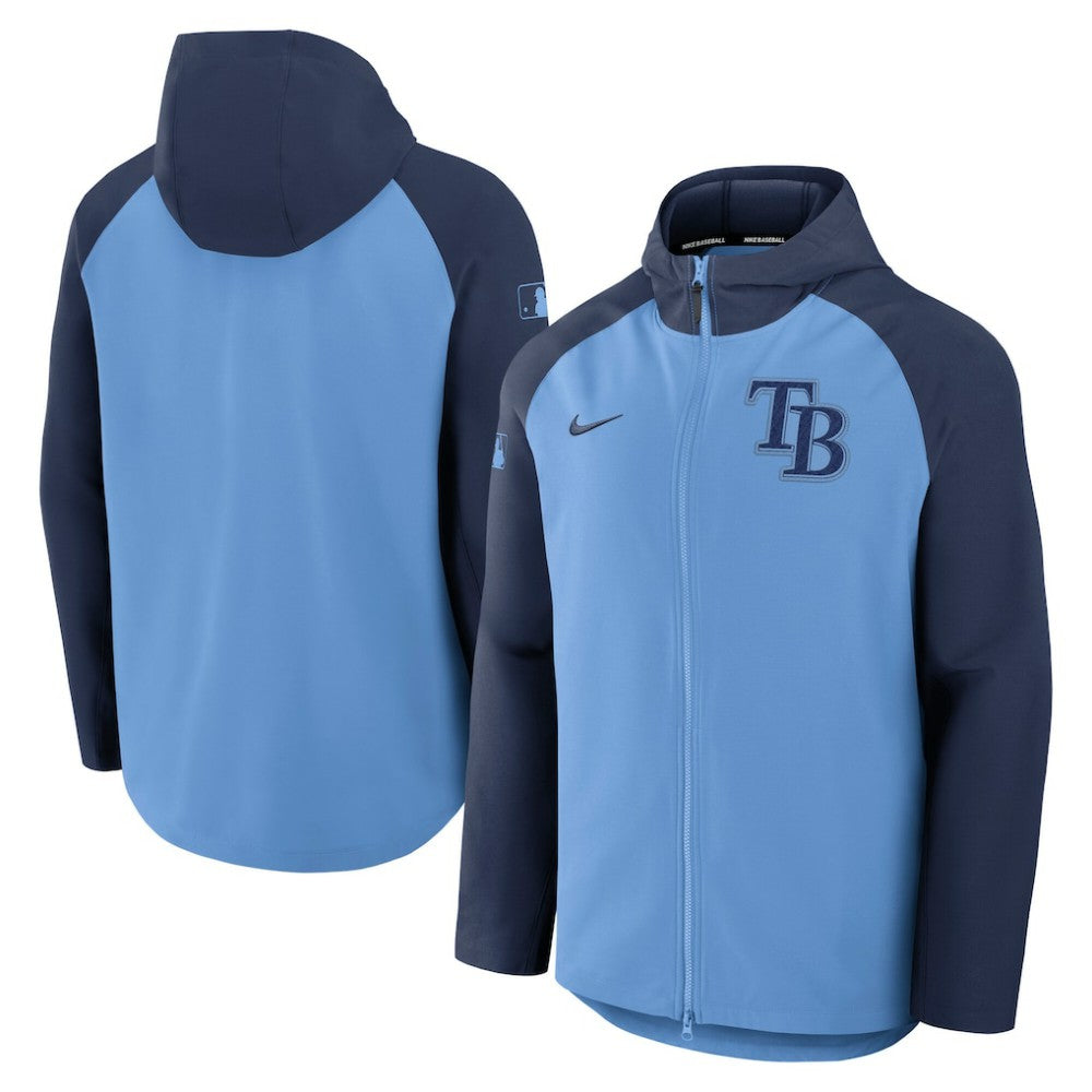 Tampa Bay Rays Nike Authentic Collection Raglan Performance Full-Zip Jacket for sale