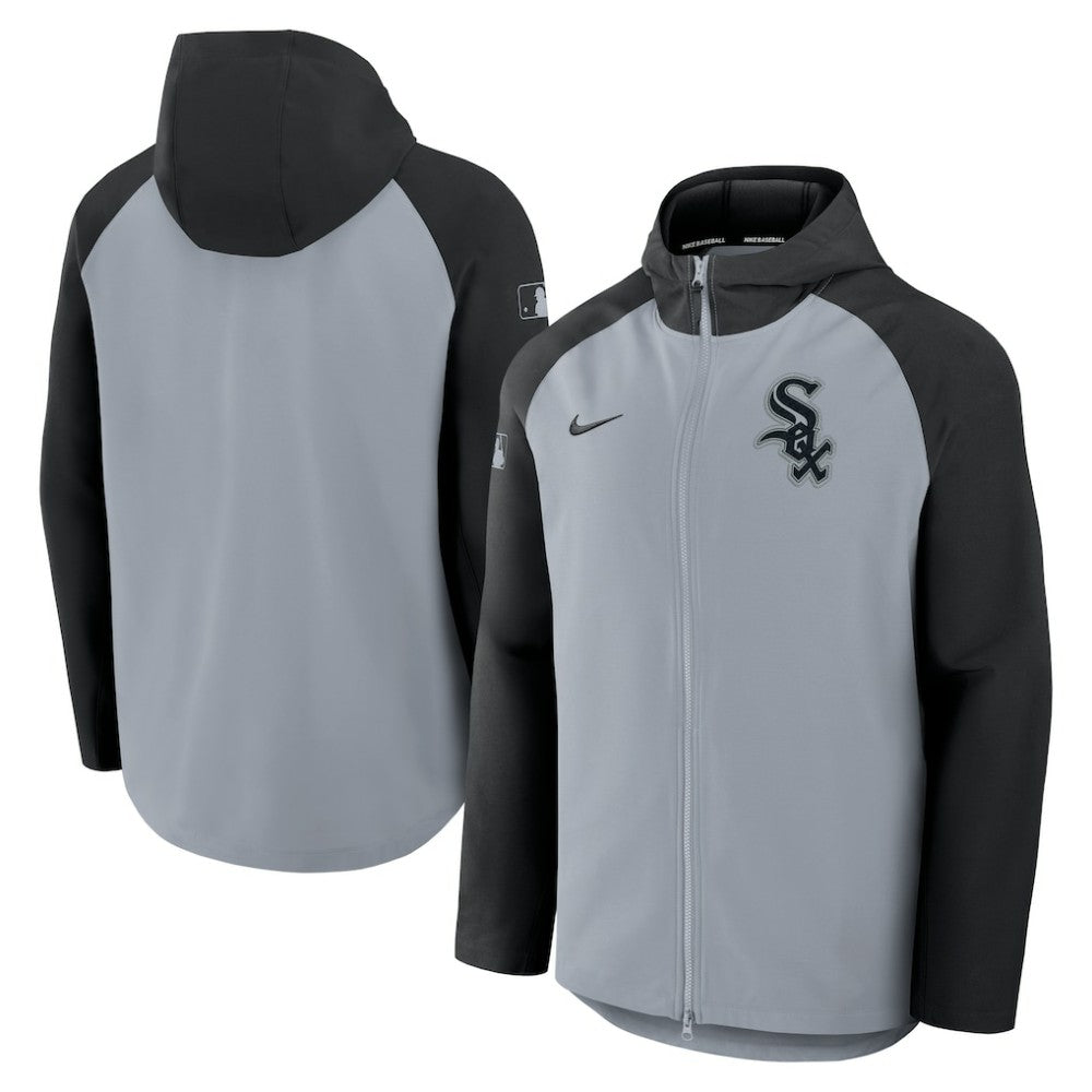 Chicago White Sox Nike Authentic Collection Raglan Performance Full-Zip Jacket for sale