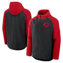 Cincinnati Reds Nike Authentic Collection Raglan Performance Full-Zip Jacket Sale