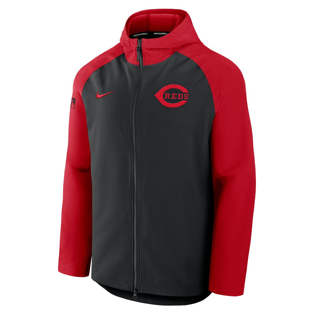 Cincinnati Reds Nike Authentic Collection Raglan Performance Full-Zip Jacket Sale