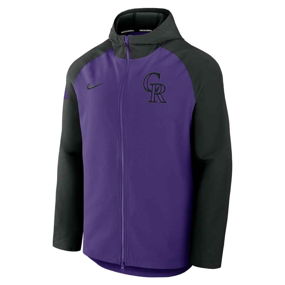 Colorado Rockies Nike Authentic Collection Raglan Performance Full-Zip Jacket Sale