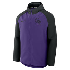 Colorado Rockies Nike Authentic Collection Raglan Performance Full-Zip Jacket Sale