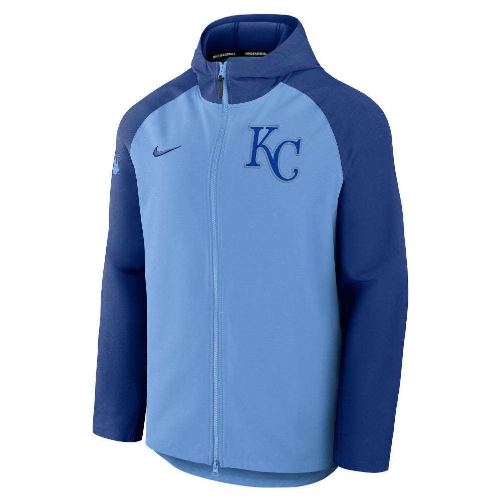 Kansas City Royals Nike Authentic Collection Raglan Performance Full-Zip Jacket Outlet