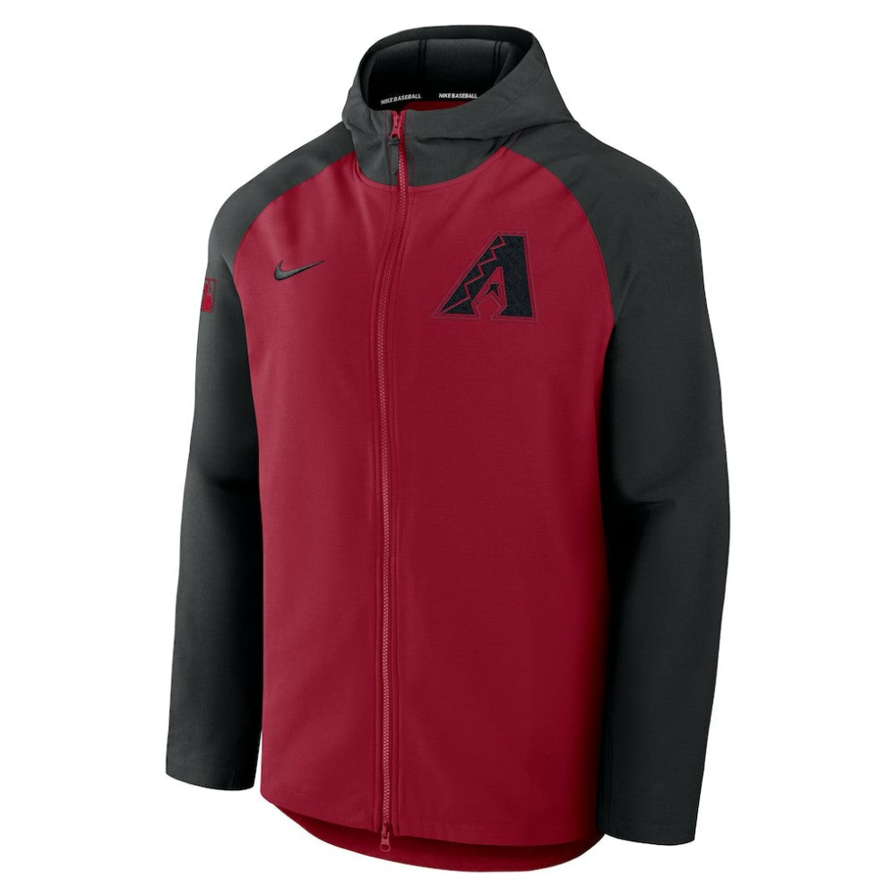 Arizona Diamondbacks Nike Authentic Collection Raglan Performance Full-Zip Jacket Online
