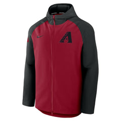 Arizona Diamondbacks Nike Authentic Collection Raglan Performance Full-Zip Jacket Online