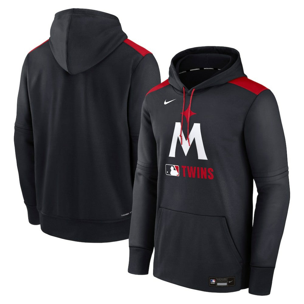 Minnesota Twins Nike Authentic Collection Performance Pullover Hoodie Discount