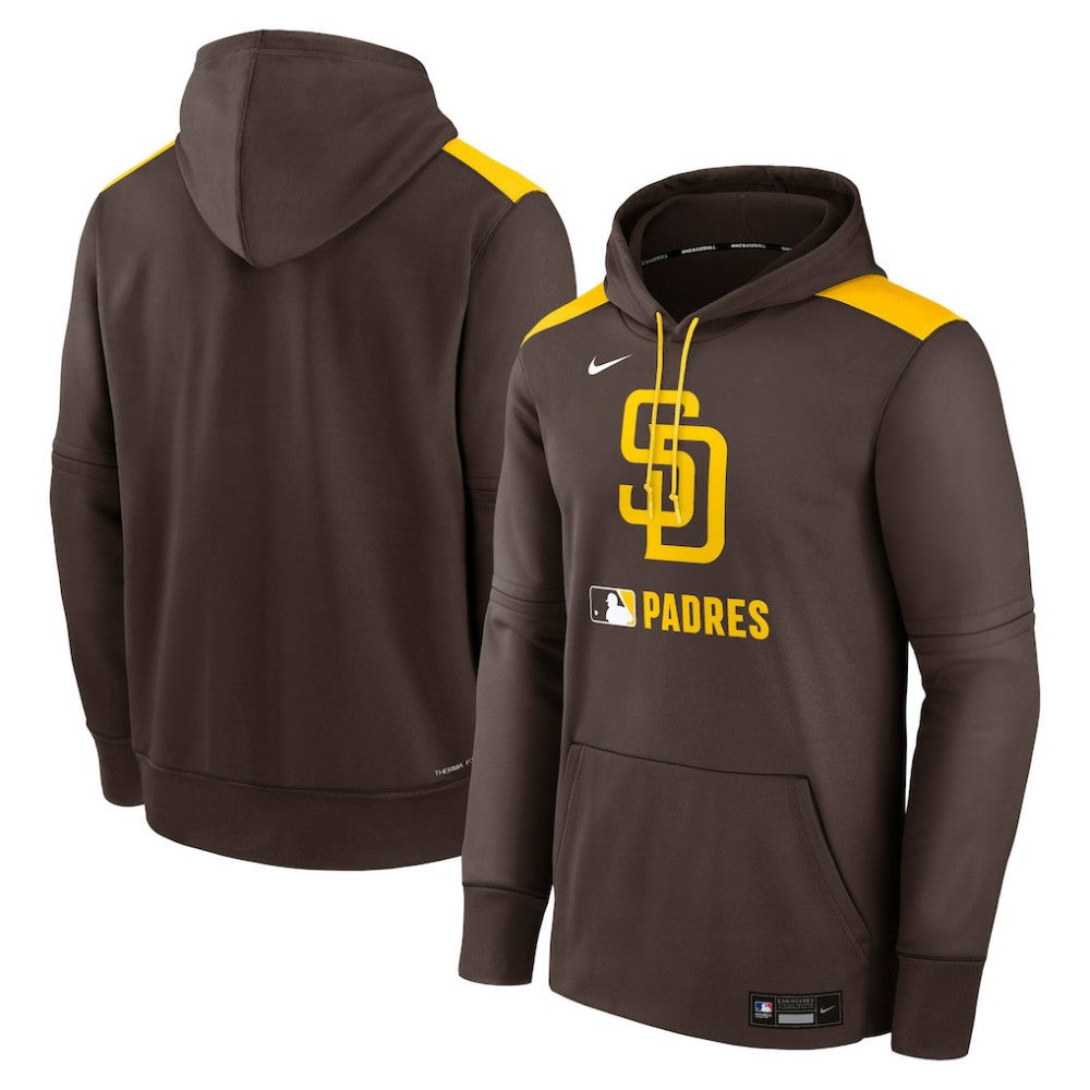 San Diego Padres Nike Authentic Collection Performance Pullover Hoodie Outlet