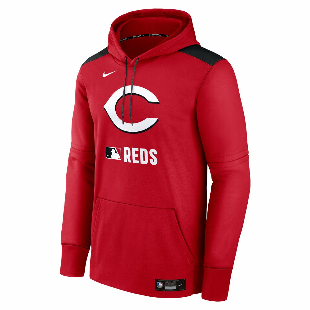 Cincinnati Reds Nike Authentic Collection Performance Pullover Hoodie Online