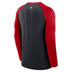 Washington Nationals Nike Authentic Collection Game Time Raglan Dri-FIT Long Sleeve T-Shirt for sale