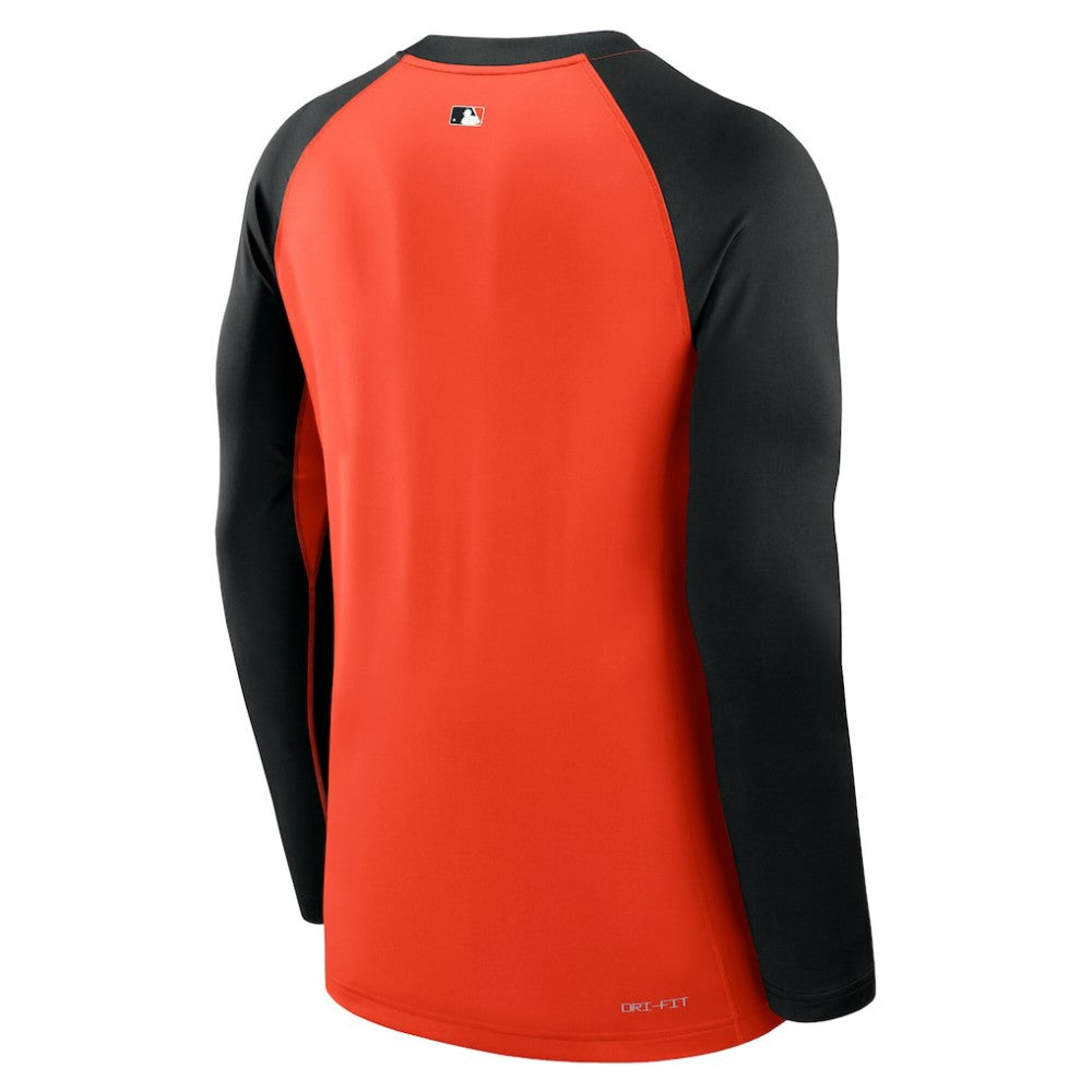 Baltimore Orioles Nike Authentic Collection Game Time Raglan Dri-FIT Long Sleeve T-Shirt for sale