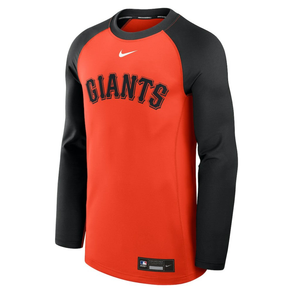 San Francisco Giants Nike Authentic Collection Game Time Raglan Dri-FIT Long Sleeve T-Shirt Outlet