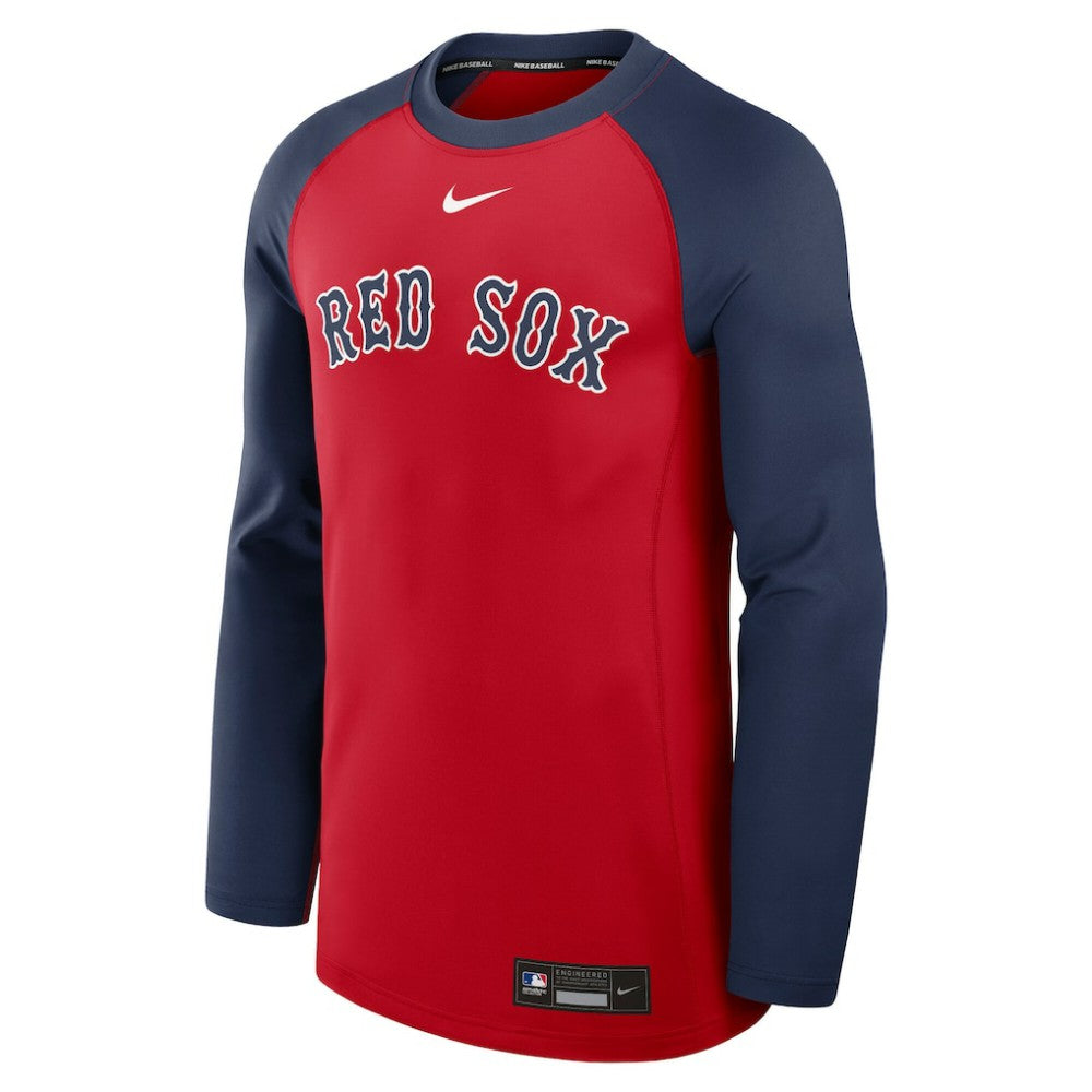 Boston Red Sox Nike Authentic Collection Game Time Raglan Dri-FIT Long Sleeve T-Shirt Near Me