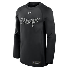 Chicago White Sox Nike Authentic Collection Game Time Raglan Dri-FIT Long Sleeve T-Shirt Discount