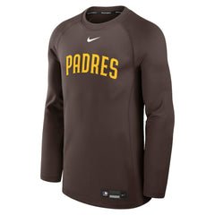 San Diego Padres Nike Authentic Collection Game Time Raglan Dri-FIT Long Sleeve T-Shirt Online