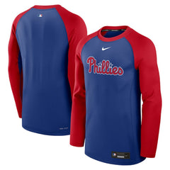 Philadelphia Phillies Nike Authentic Collection Game Time Raglan Performance Long Sleeve T-Shirt Near Me