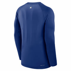 Kansas City Royals Nike Authentic Collection Game Time Raglan Dri-FIT Long Sleeve T-Shirt Sale
