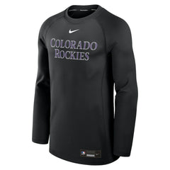 Colorado Rockies Nike Authentic Collection Game Time Raglan Dri-FIT Long Sleeve T-Shirt Near Me