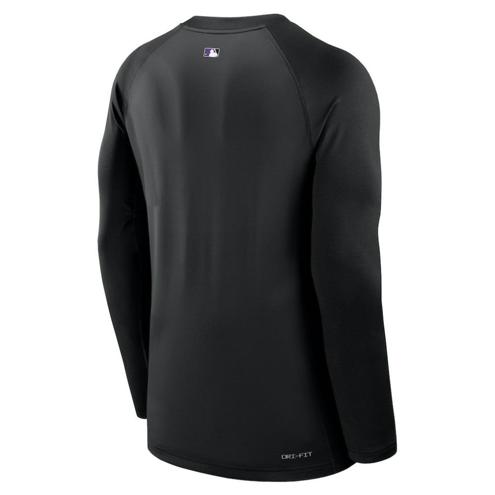 Colorado Rockies Nike Authentic Collection Game Time Raglan Dri-FIT Long Sleeve T-Shirt Near Me