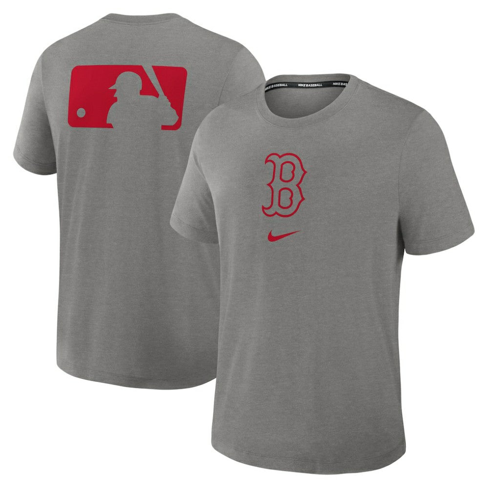 Boston Red Sox Nike Authentic Collection Early Work Tri-Blend Dri-FIT T-Shirt Outlet