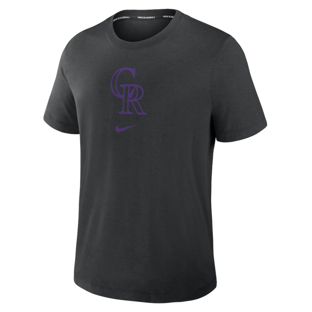 Colorado Rockies Nike Authentic Collection Early Work Tri-Blend Dri-FIT T-Shirt Sale