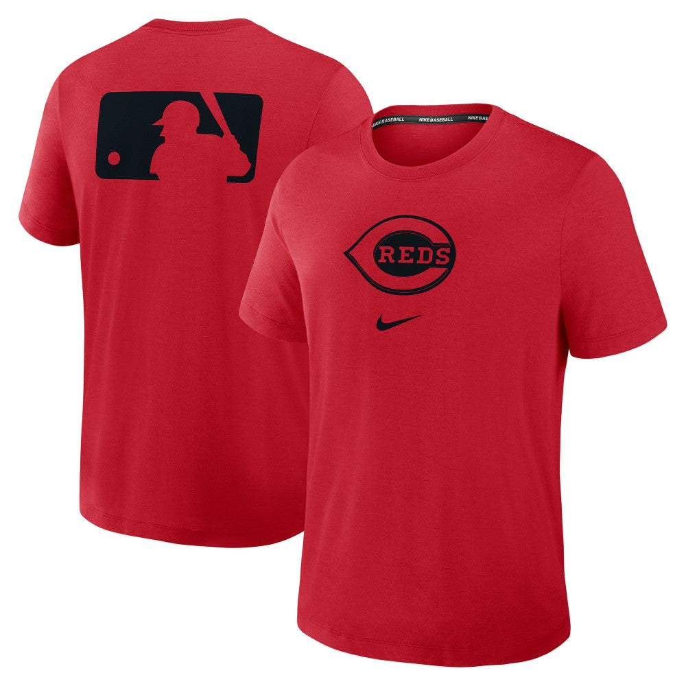 Cincinnati Reds Nike Authentic Collection Early Work Tri-Blend Dri-FIT T-Shirt Near Me