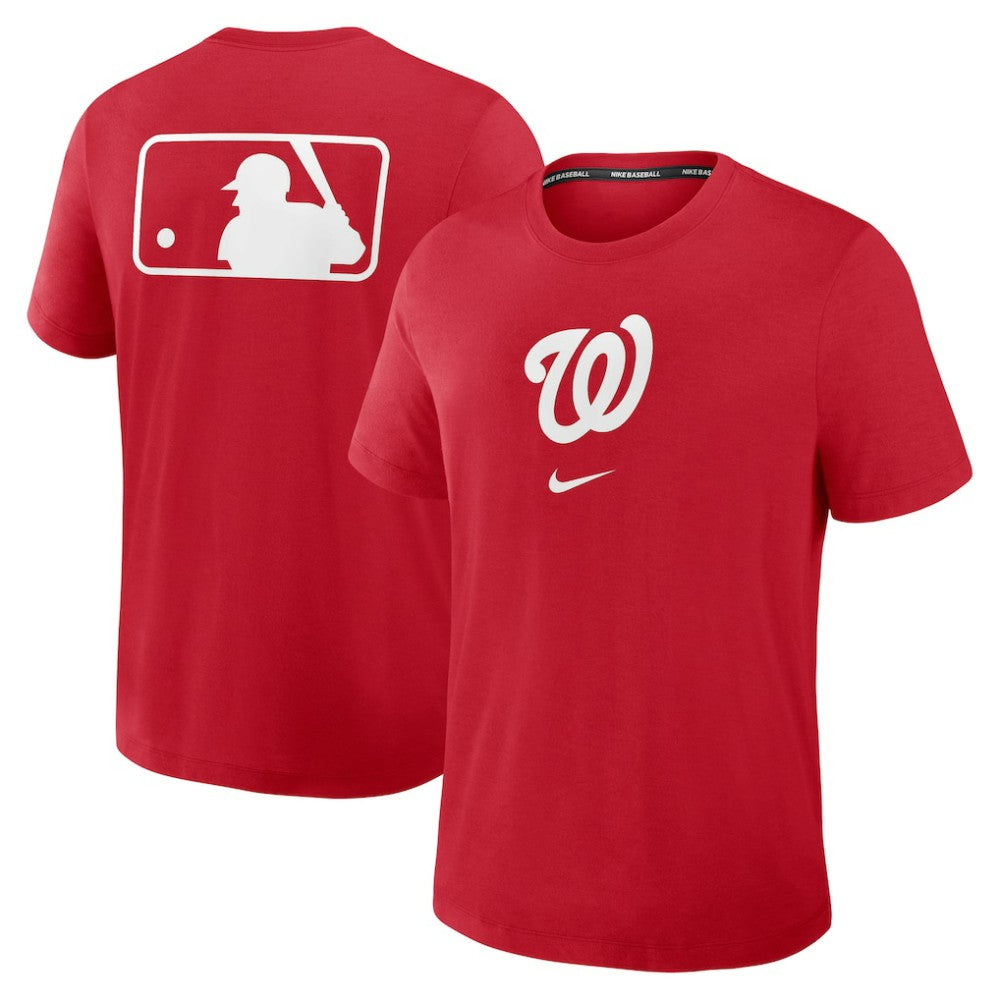 Washington Nationals Nike Authentic Collection Early Work Tri-Blend Dri-FIT T-Shirt Discount