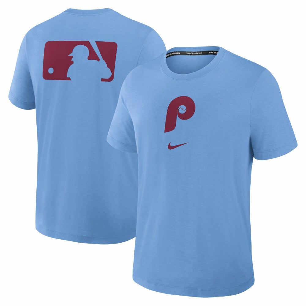 Philadelphia Phillies Nike Authentic Collection Early Work Tri-Blend Dri-FIT T-Shirt Outlet