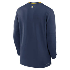 Milwaukee Brewers Nike Authentic Collection Performance Half-Zip Top Online