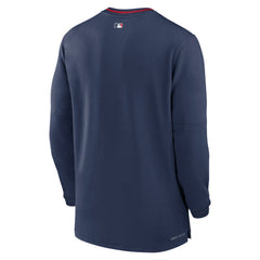 Atlanta Braves Nike Authentic Collection Performance Half-Zip Top Outlet