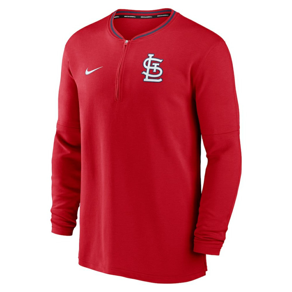 St. Louis Cardinals Nike Authentic Collection Performance Half-Zip Top Discount