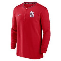 St. Louis Cardinals Nike Authentic Collection Performance Half-Zip Top Discount