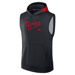 Minnesota Twins Nike Authentic Collection Dri-FIT Sleeveless Hoodie Near Me