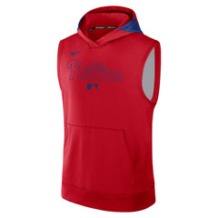 Philadelphia Phillies Nike Authentic Collection Dri-FIT Sleeveless Hoodie Discount