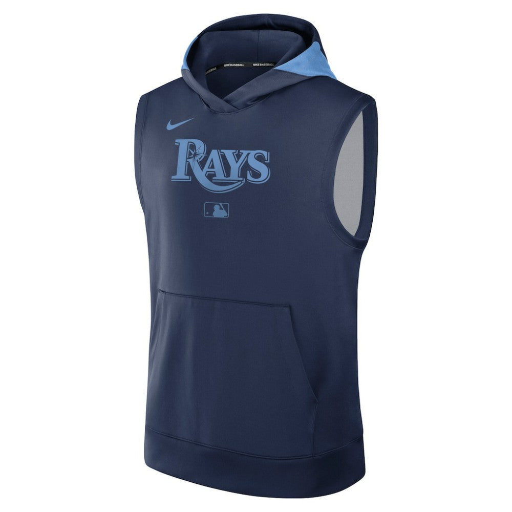 Tampa Bay Rays Nike Authentic Collection Dri-FIT Sleeveless Hoodie Outlet