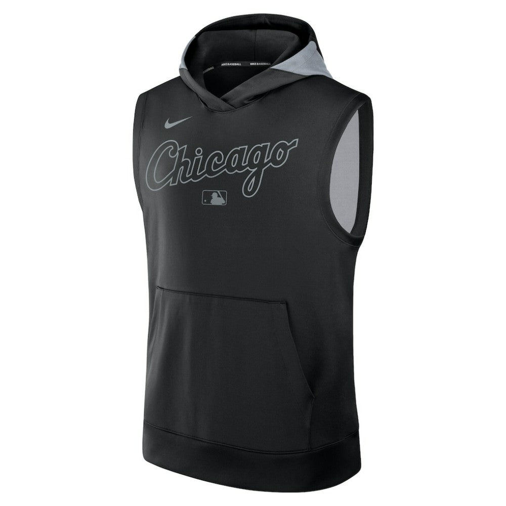 Chicago White Sox Nike Authentic Collection Dri-FIT Sleeveless Hoodie Discount