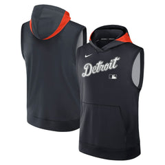 Detroit Tigers Nike Authentic Collection Dri-FIT Sleeveless Hoodie Online