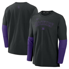 Colorado Rockies Nike Authentic Collection Player Dri-FIT Lightweight Pullover  for sale