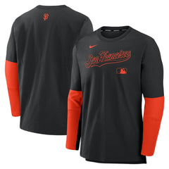 San Francisco Giants Nike Authentic Collection Player Dri-FIT Lightweight Pullover  Outlet